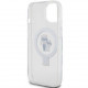  Чехол Karl Lagerfeld Ring Stand Karl  Choupettte для iPhone 15|14|13 White with MagSafe (KLHMP14SHMRSKCH)
